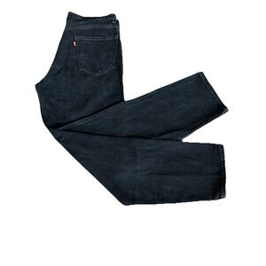 Levi‎ 550 Men's Relaxed Fit Black Jeans Size 36x34